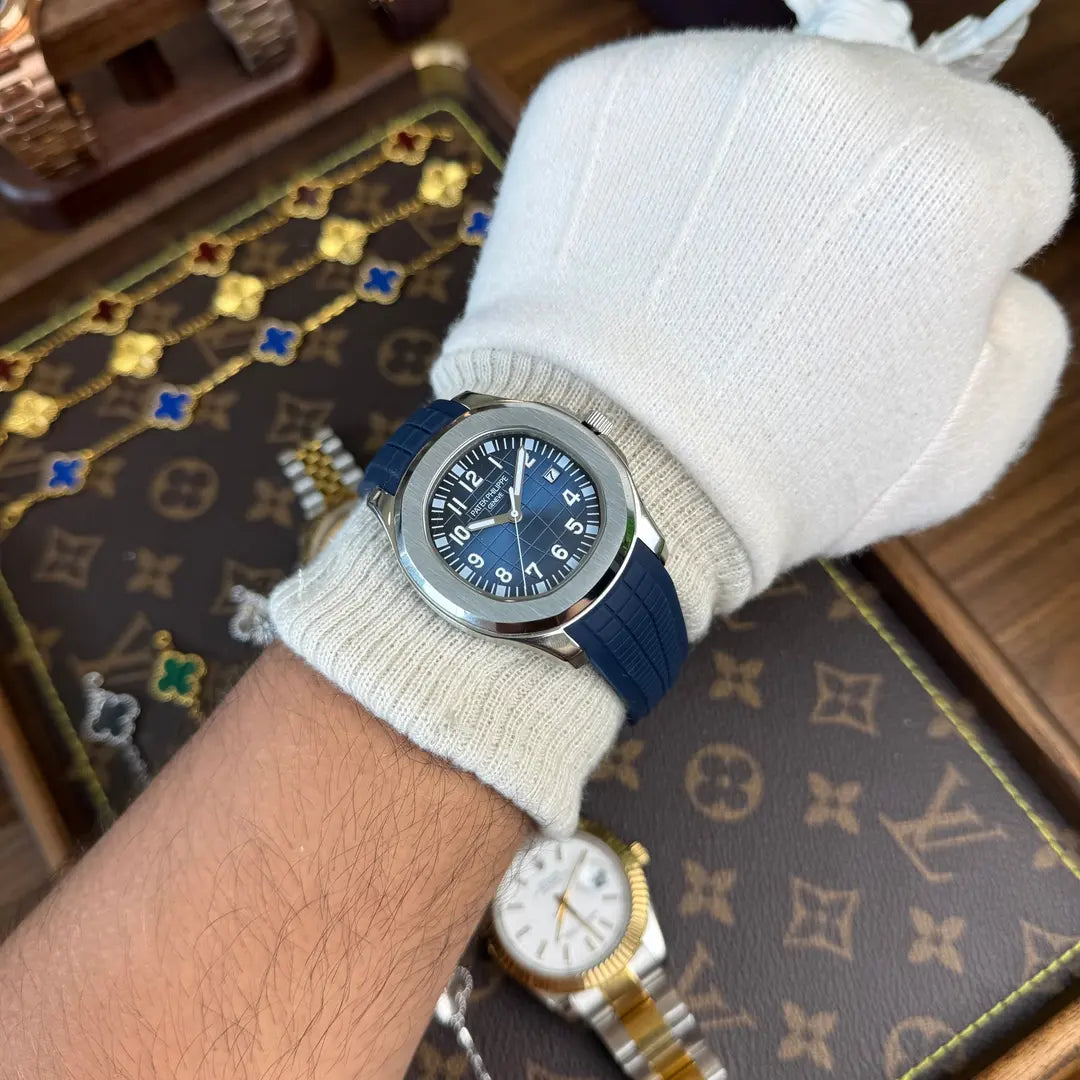 Reloj de pulsera Aquanaut acero inoxidable esfera azul Kronos Relojes