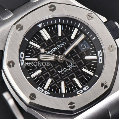 Royal Oak Offshore Diver 42mm Black Dial Black - Authentic Movement