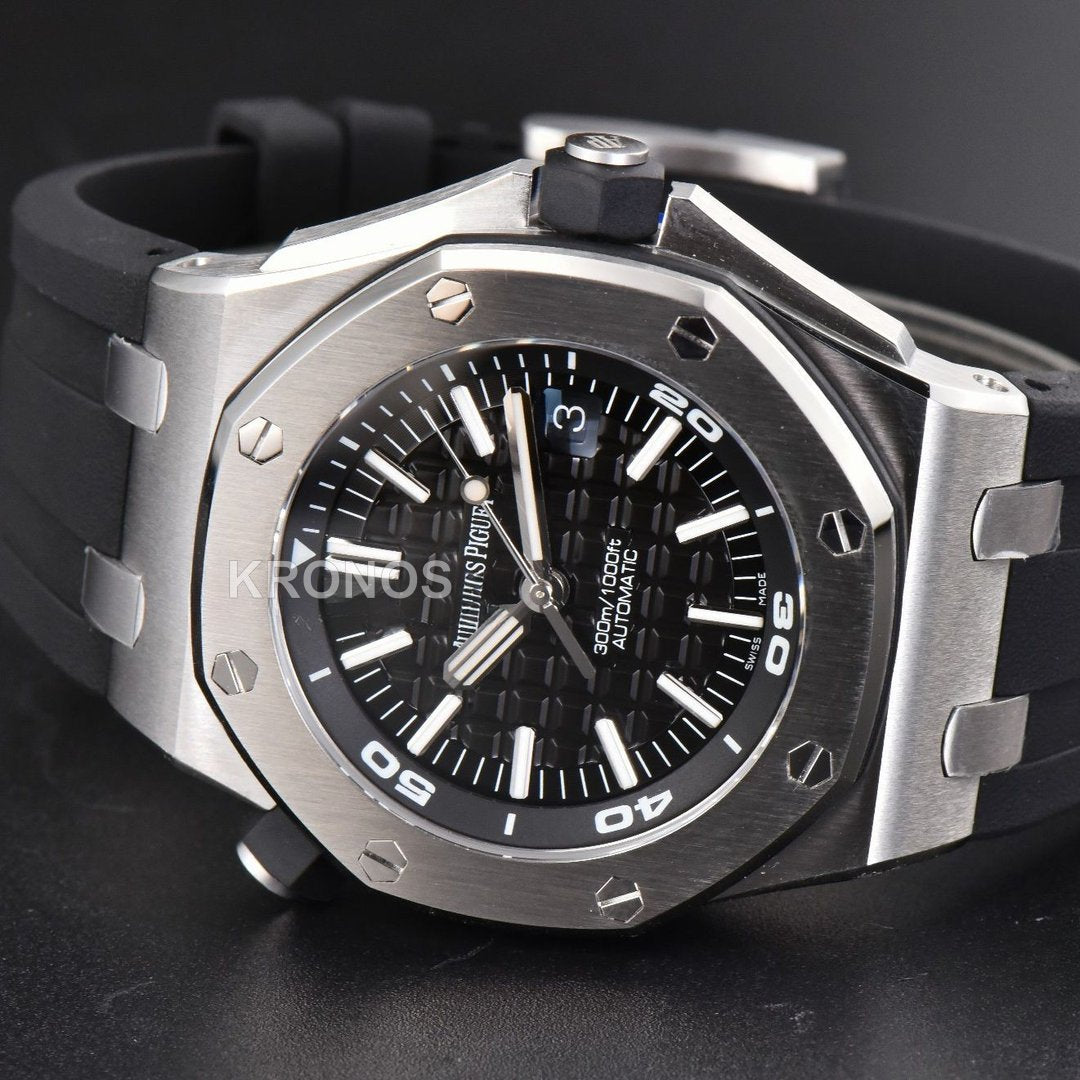 Royal Oak Offshore Diver 42mm Black Dial Black - Authentic Movement