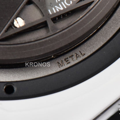 Big Bang Sang Bleu II 45mm White Ceramic Skeleton Dial White A1240 - Authentic Movement