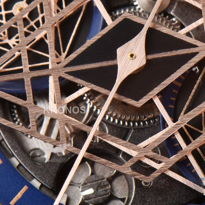 Big Bang Sang Bleu II Chrono 45mm Blue Skeleton Dial Blue Hub1240 - Authentic Movement