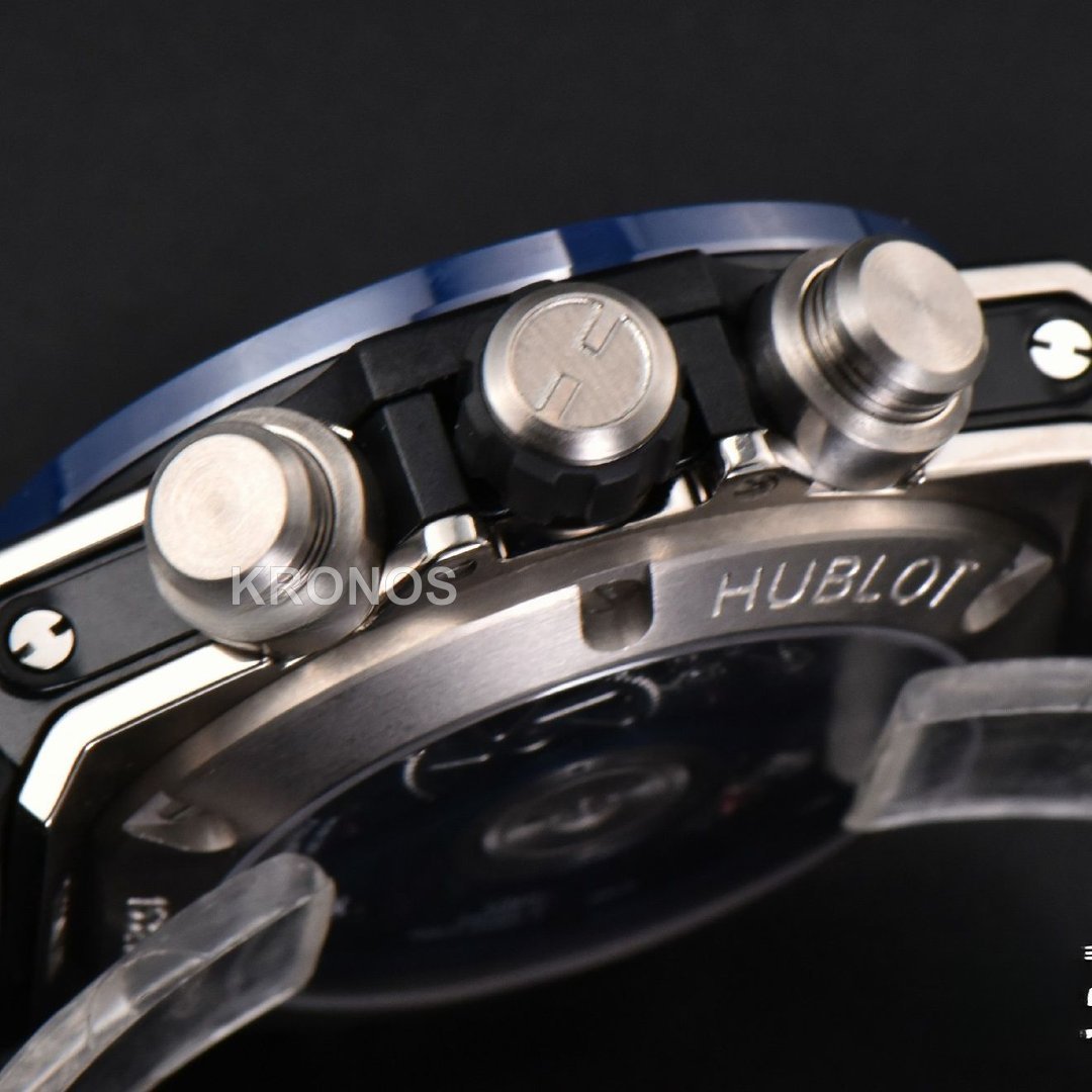Big Bang Unico 45mm Blue Ceramic Skeleton Dial Black - Authentic Movement