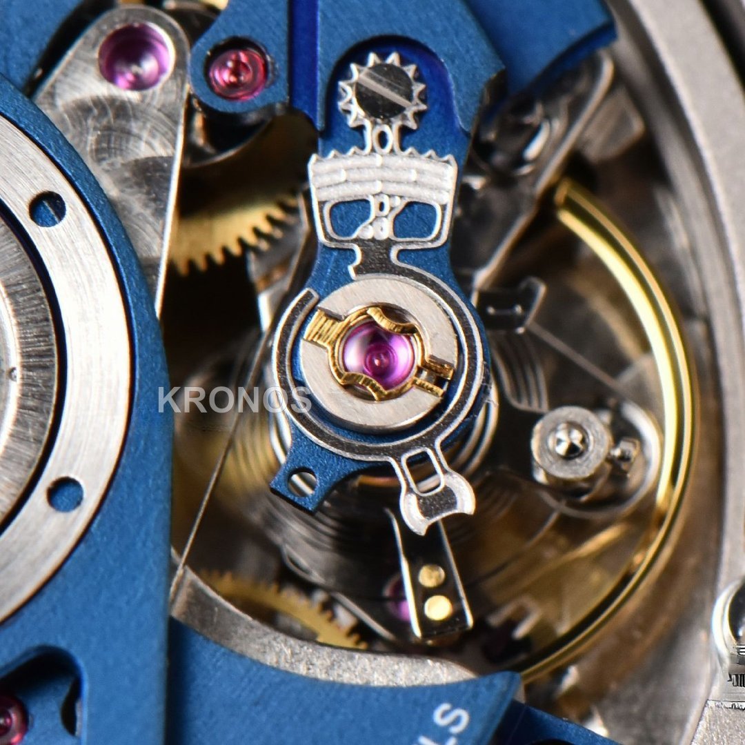 Big Bang Unico 45mm Blue Ceramic Skeleton Dial Black - Authentic Movement