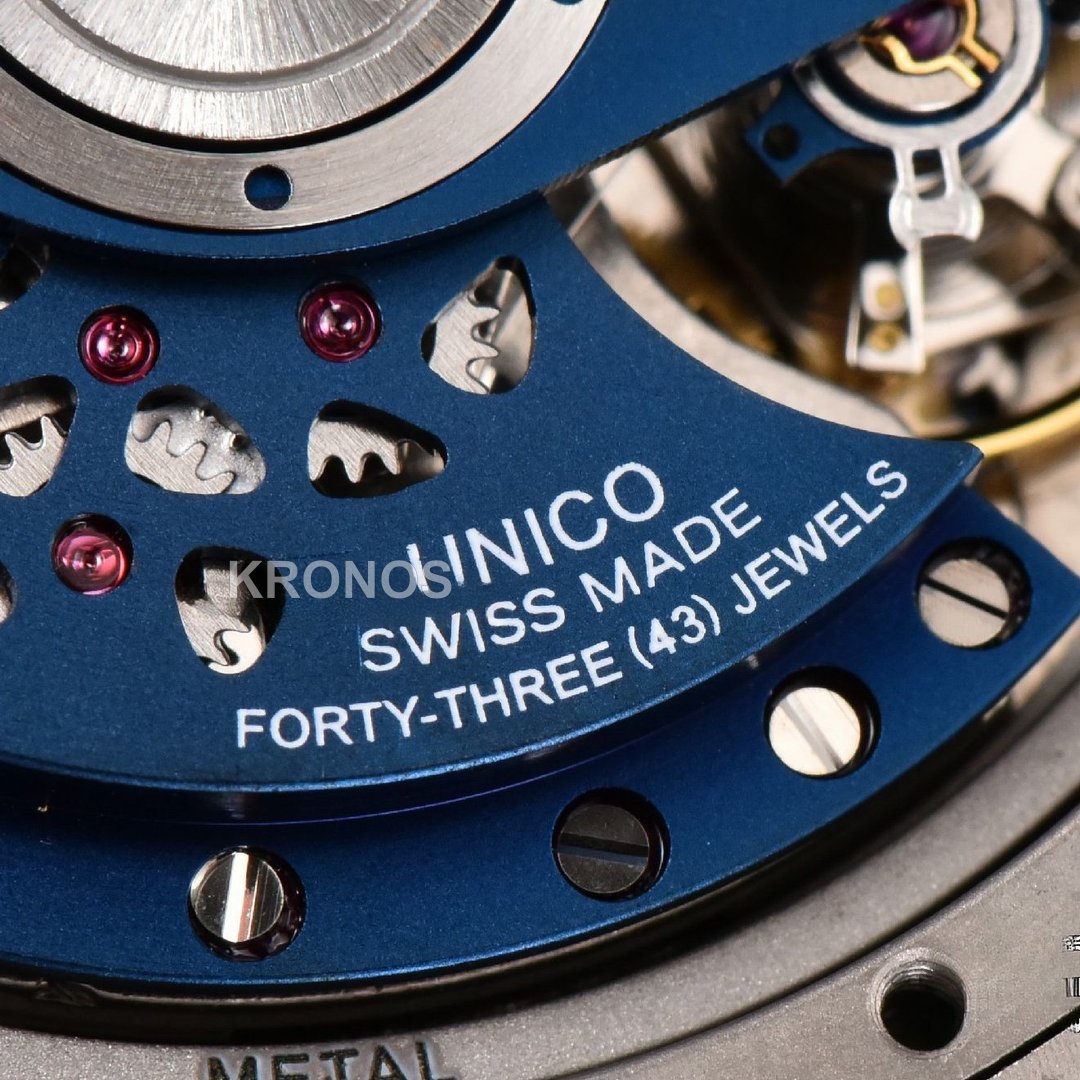 Big Bang Unico 45mm Blue Ceramic Skeleton Dial Black - Authentic Movement