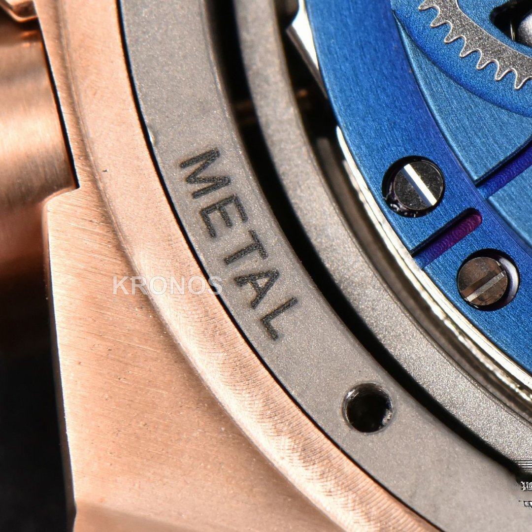 Big Bang Unico 45mm Blue Ceramic Skeleton Dial Black A1280 - Authentic Movement