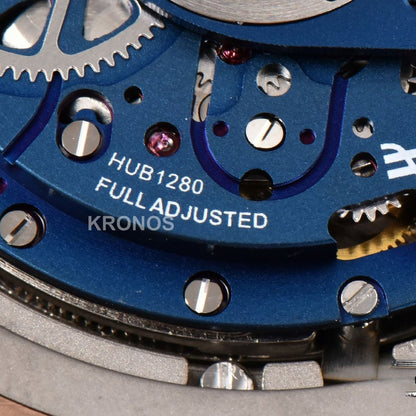 Big Bang Unico 45mm Blue Ceramic Skeleton Dial Black A1280 - Authentic Movement