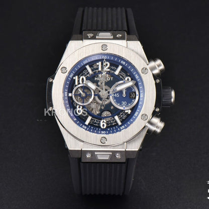 Big Bang Unico 45mm Skeleton Dial Black A1280 - Authentic Movement