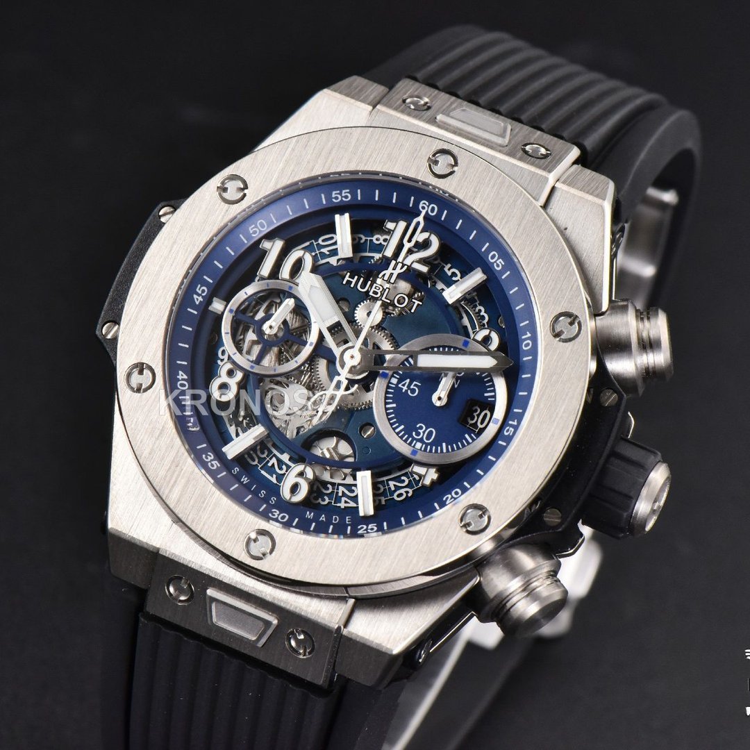Big Bang Unico 45mm Skeleton Dial Black A1280 - Authentic Movement