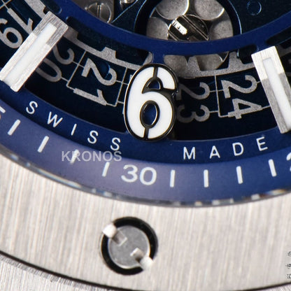 Big Bang Unico 45mm Skeleton Dial Black A1280 - Authentic Movement