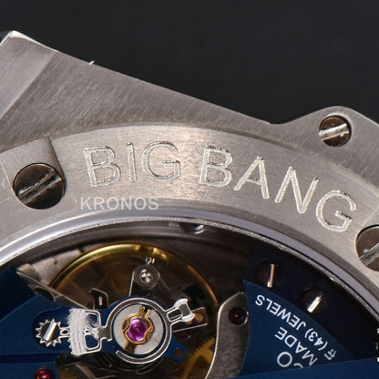 Big Bang Unico 45mm Skeleton Dial Black A1280 - Authentic Movement