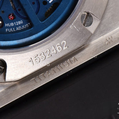 Big Bang Unico 45mm Skeleton Dial Black A1280 - Authentic Movement
