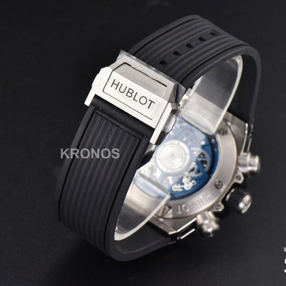 Big Bang Unico 45mm Skeleton Dial Black A1280 - Authentic Movement