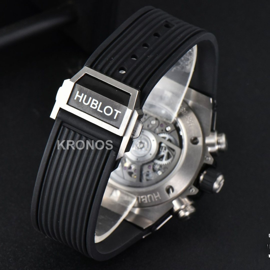 Big Bang Unico 45mm Skeleton Dial Ceramic Black A1280 - Authentic Movement