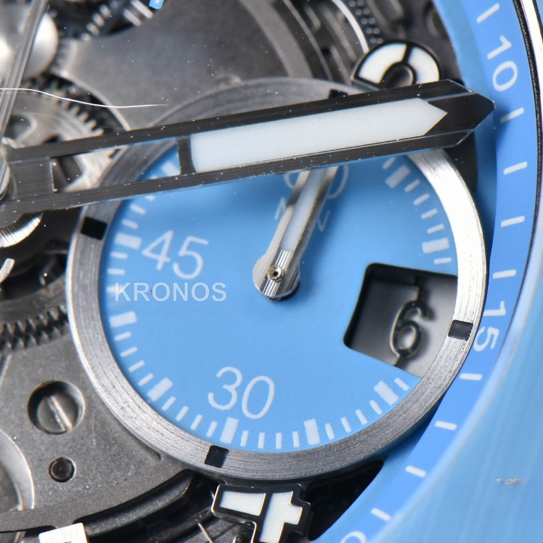 Big Bang Unico Blue Magic Ceramic 44mm Skeleton Dial Blue - Authentic Movement