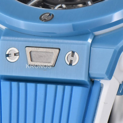 Big Bang Unico Blue Magic Ceramic 44mm Skeleton Dial Blue - Authentic Movement