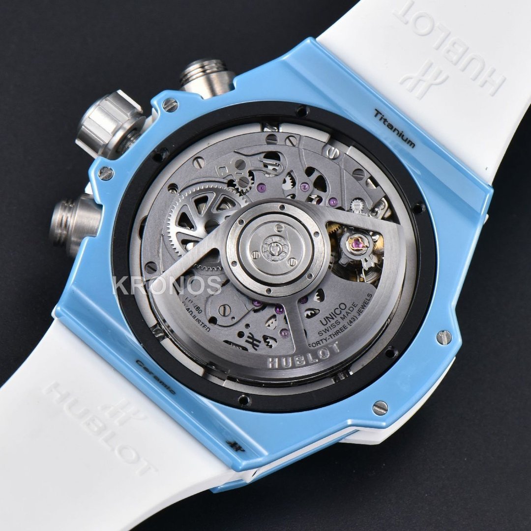 Big Bang Unico Blue Magic Ceramic 44mm Skeleton Dial Blue - Authentic Movement