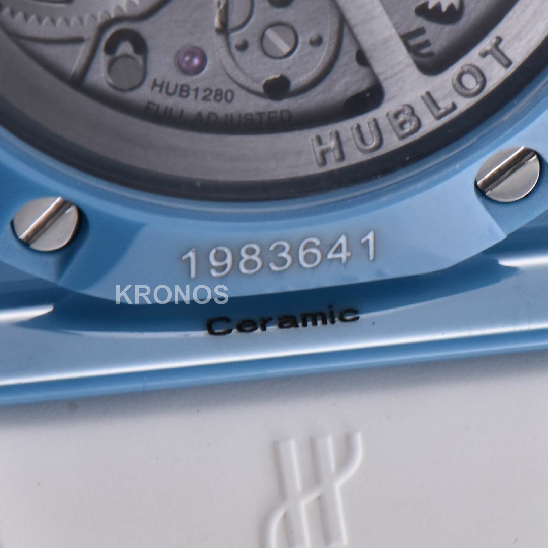 Big Bang Unico Blue Magic Ceramic 44mm Skeleton Dial Blue - Authentic Movement