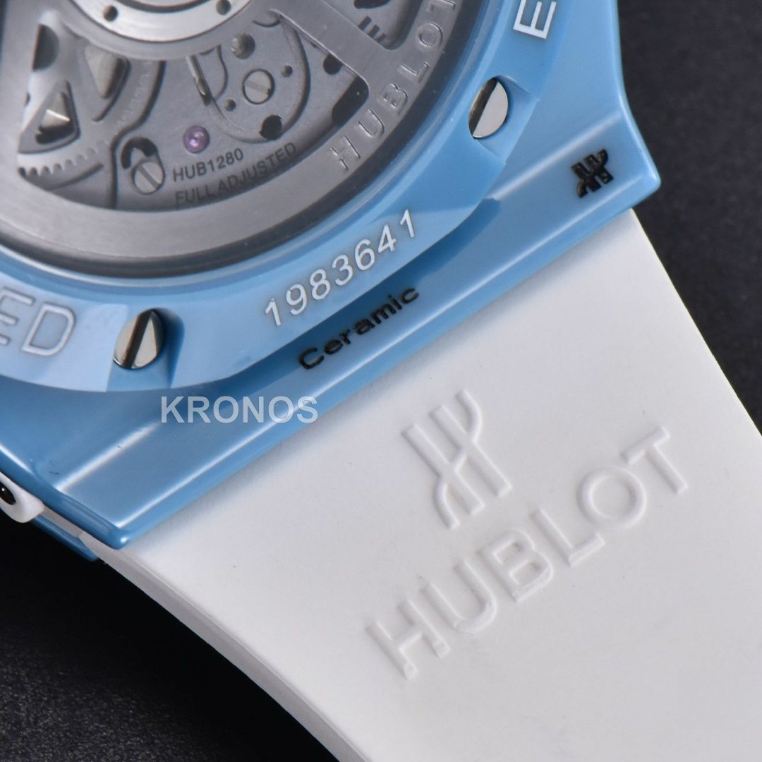 Big Bang Unico Blue Magic Ceramic 44mm Skeleton Dial Blue - Authentic Movement