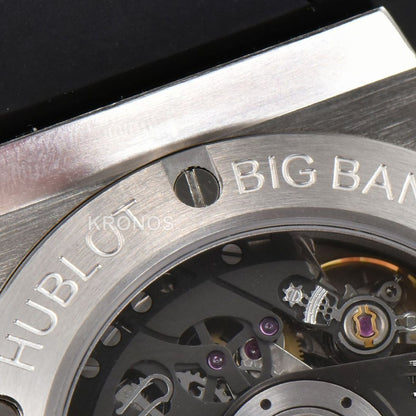 Big Bang Unico Rainbow King Diamond 45mm Skeleton Rainbow Gummy Strap - Authentic Movement