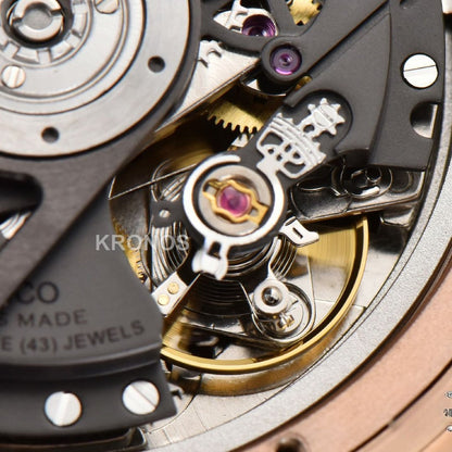 Big Bang Unico Rainbow King Diamond 45mm Skeleton Rainbow Gummy Strap A1280 - Authentic Movement
