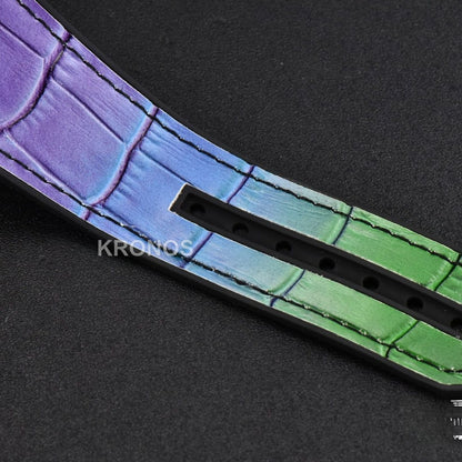 Big Bang Unico Rainbow King Diamond 45mm Skeleton Rainbow Gummy Strap A1280 - Authentic Movement