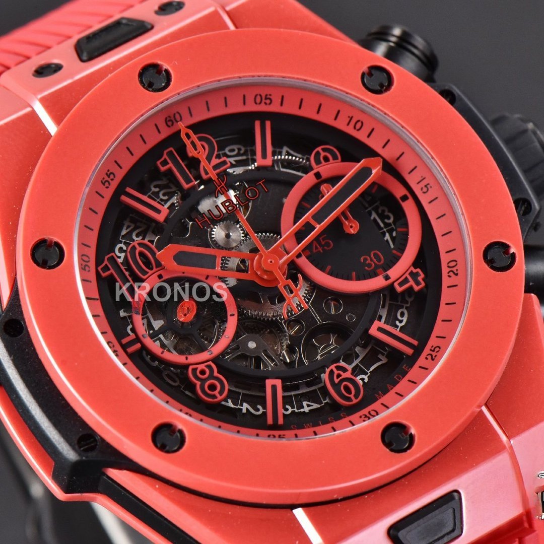 Big Bang Unico Red Magic 44mm Ceramic Skeleton Dial Red - Authentic Movement