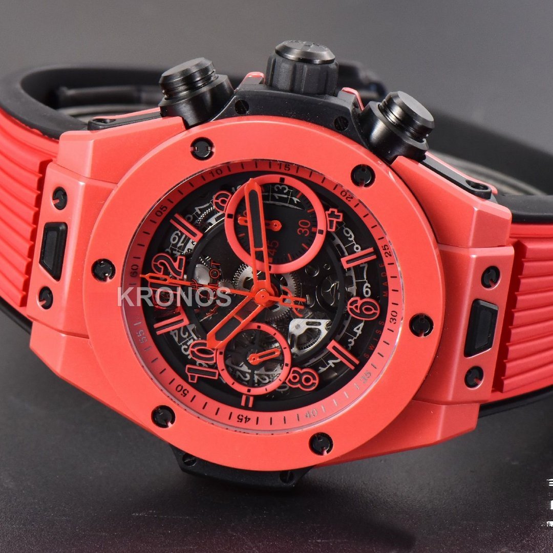 Big Bang Unico Red Magic 44mm Ceramic Skeleton Dial Red - Authentic Movement
