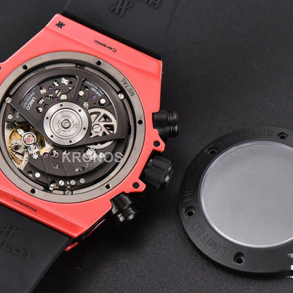 Big Bang Unico Red Magic 44mm Ceramic Skeleton Dial Red - Authentic Movement