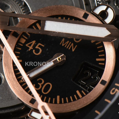 Big Bang Unico 45mm Skeleton Dial Ceramic Black A1280 - Authentic Movement