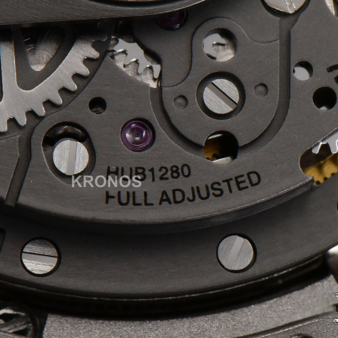 Big Bang Unico 45mm Skeleton Dial Ceramic Black A1280 - Authentic Movement