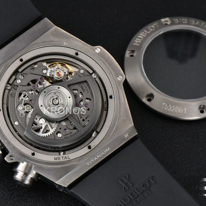 Big Bang Unico 45mm Skeleton Dial Ceramic Black - Authentic Movement