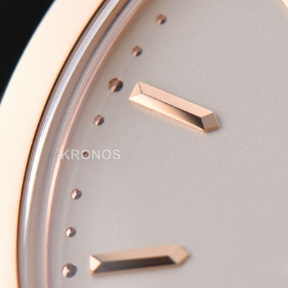 Calatrava 38mm Ivory Dial Brown - Authentic Movement