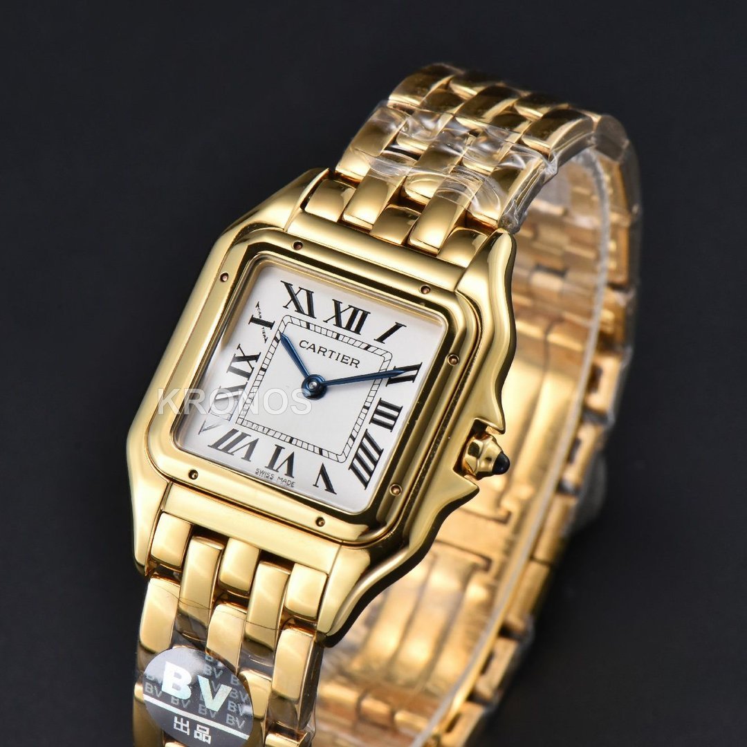 Panthère Secrete Ladies 27mm White Dial - Authentic Movement