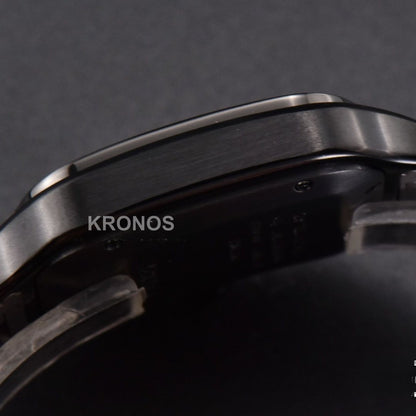Santos Large 40mm Pvd Black Dial Black - Authentic Movement
