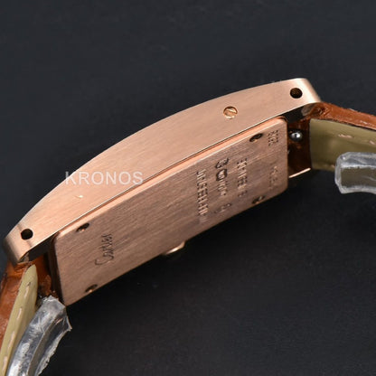 Tank Américaine Small 35.8mmx19mm Brown Quartz - Authentic Movement