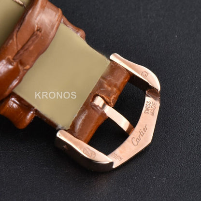 Tank Américaine Small 35.8mmx19mm Brown Quartz - Authentic Movement