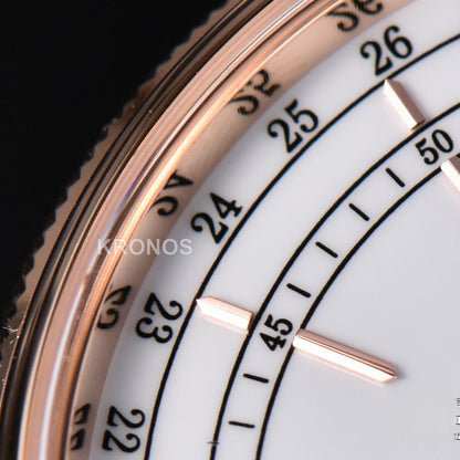 Cellini 40mm Moonphase White Dial Kzf Asia - Authentic Movement