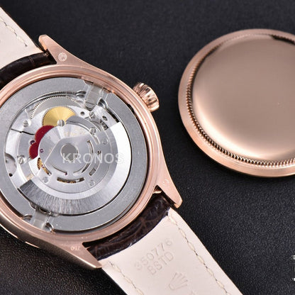 Cellini 40mm Moonphase White Dial Kzf Asia - Authentic Movement