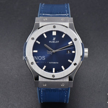 Classic Fusion 42mm Jj+f Blue Dial Blue - Authentic Movement