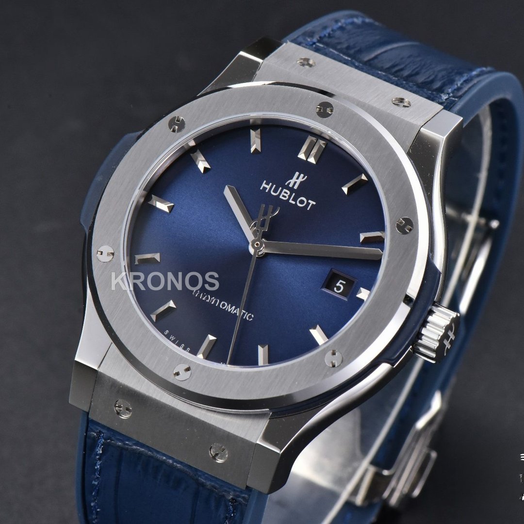 Classic Fusion 42mm Jj+f Blue Dial Blue - Authentic Movement