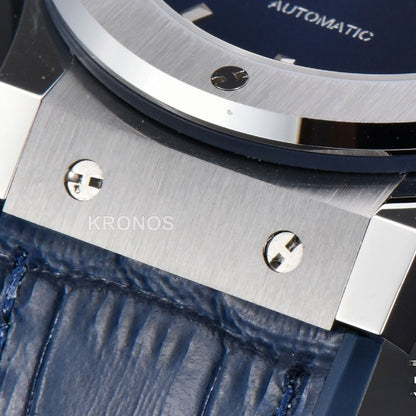 Classic Fusion 42mm Jj+f Blue Dial Blue - Authentic Movement