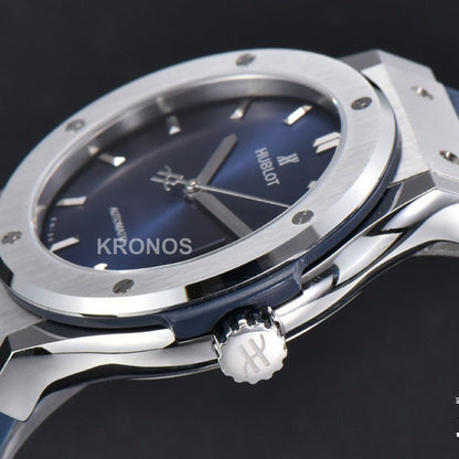 Classic Fusion 42mm Jj+f Blue Dial Blue - Authentic Movement