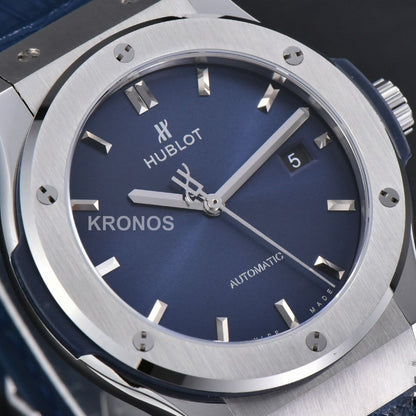 Classic Fusion 42mm Jj+f Blue Dial Blue - Authentic Movement