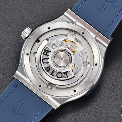 Classic Fusion 42mm Jj+f Blue Dial Blue - Authentic Movement