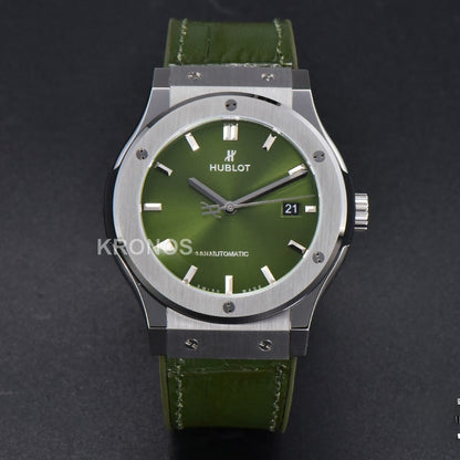 Classic Fusion 42mm Jj+f Green Dial Green - Authentic Movement