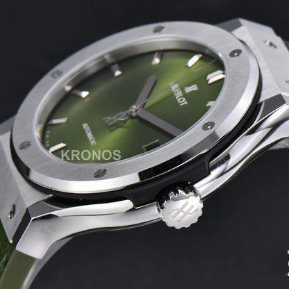 Classic Fusion 42mm Jj+f Green Dial Green - Authentic Movement