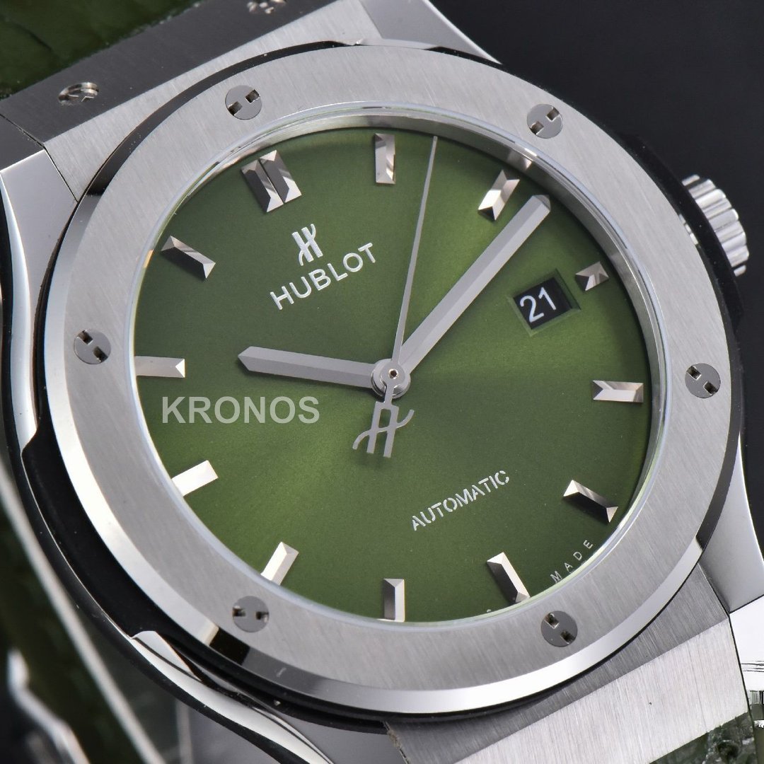 Classic Fusion 42mm Jj+f Green Dial Green - Authentic Movement