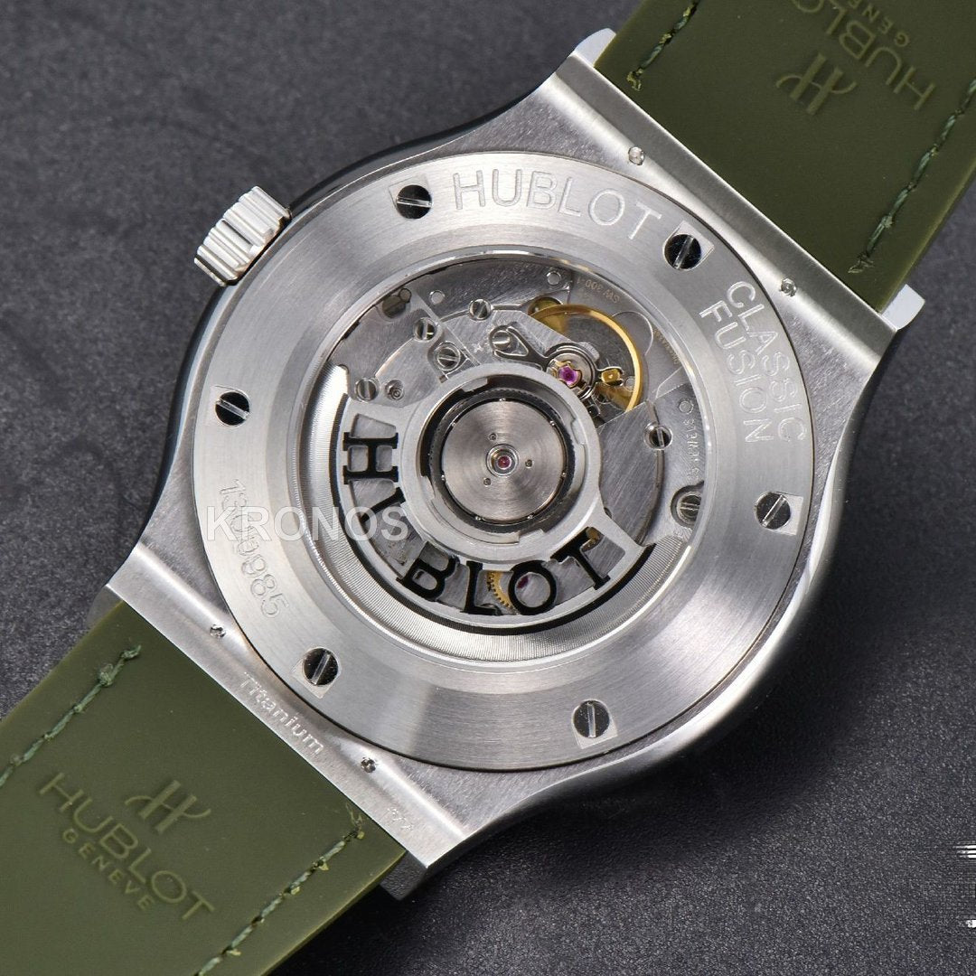Classic Fusion 42mm Jj+f Green Dial Green - Authentic Movement