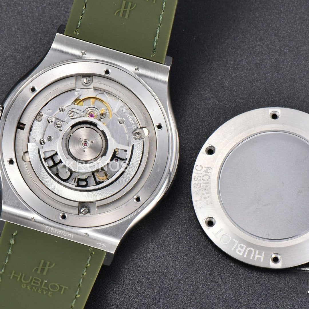 Classic Fusion 42mm Jj+f Green Dial Green - Authentic Movement