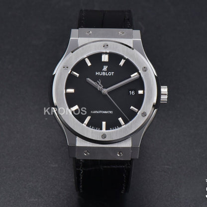 Classic Fusion 42mm Jj+f Black Dial Black - Authentic Movement